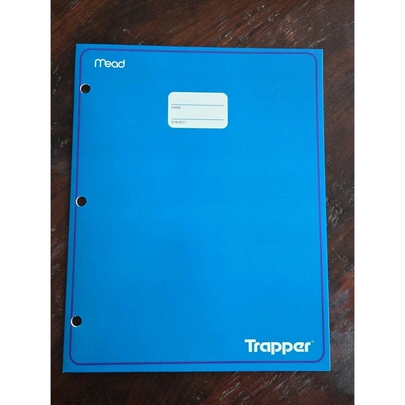 Vtg 6 Pack Mead Trapper Keeper Portfolio 2 Pocket 3 Ring Color Folders 1996 READ - Picture 14 of 16